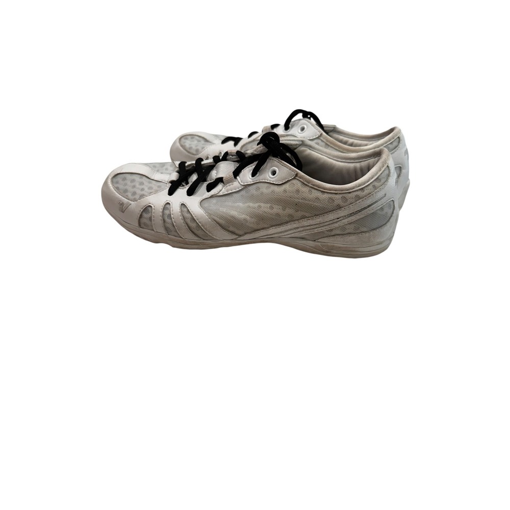 Varsity Last Pass 2.0 Cheer Shoes White Black Lace Sneakers 91782 Womens 7.5